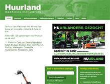 Tablet Screenshot of huurland.be